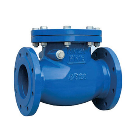 High Temperature Corrosion Resistance Flange Swing Check Valve Water Non Return Valve