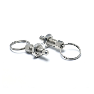 Stainless Steel Ring Pull Index Plunger