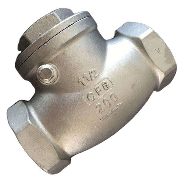 High Temperature Corrosion Resistance Flange Swing Check Valve Water Non Return Valve